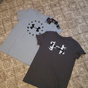 Lot of 2 Under Armour T shirts
